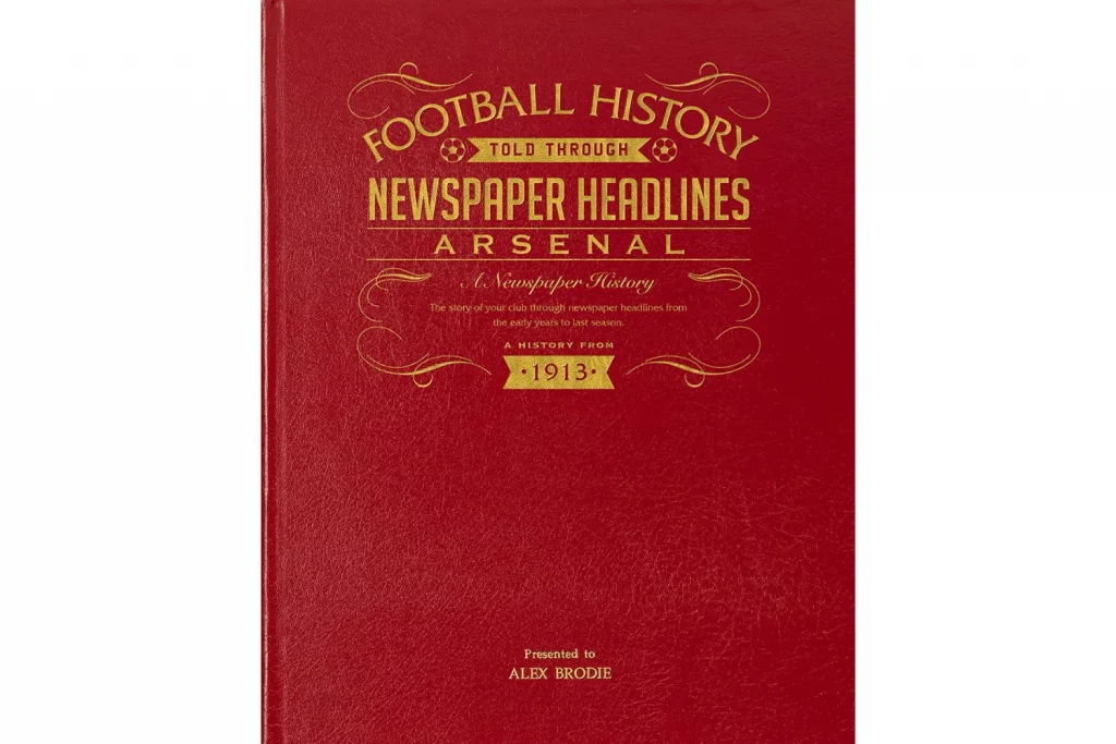 Arsenal gifts newspaper headlines