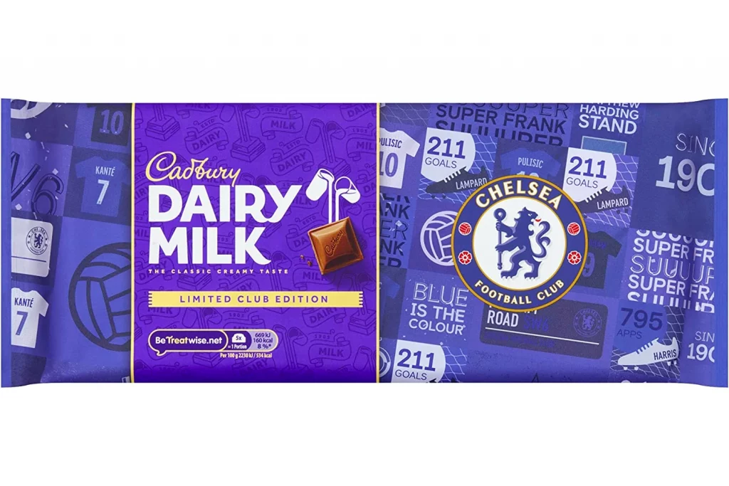 Chelsea FC dairy Milk