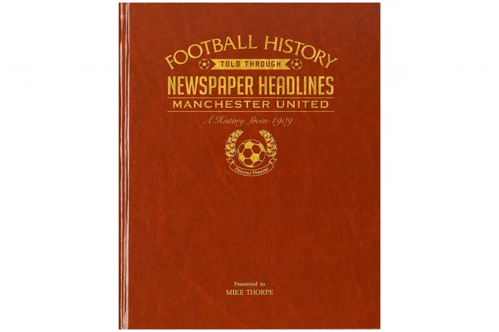 manchester united gifts newspaper headlines